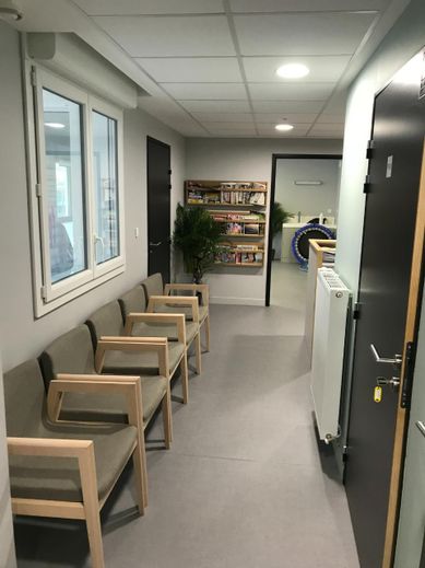 centre de kinésithérapie salle d'attente